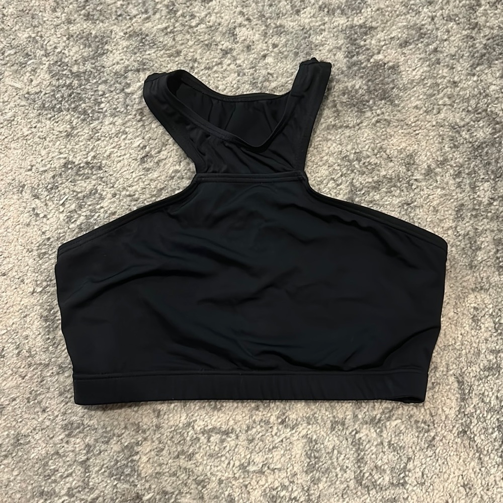 Black Dance Halter Top
